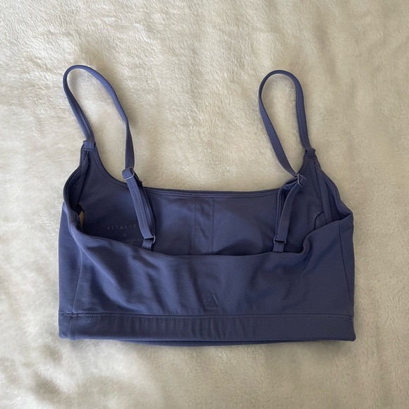 Elegant Navy Sports Bra - Picture 2 of 3